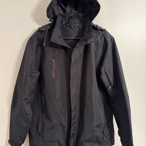 Port Authority Men's Dark Raincoat